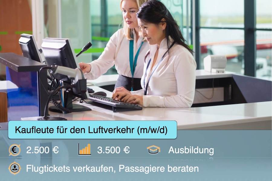 Servicekaufleute im Luftverkehr