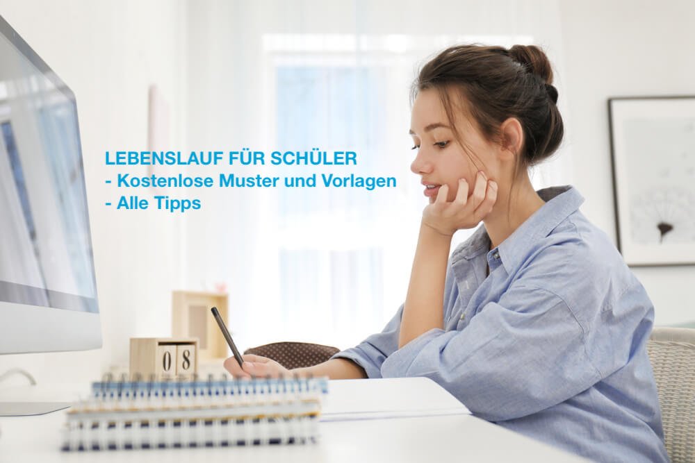 Lebenslauf Schüler: Kostenlose Muster, Vorlagen, Tipps