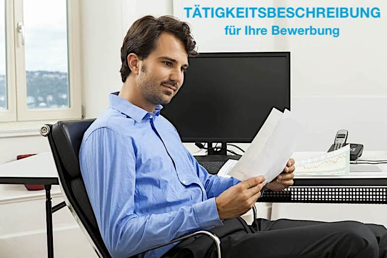 Tätigkeitsbeschreibung: Definition, Muster, Beispiele