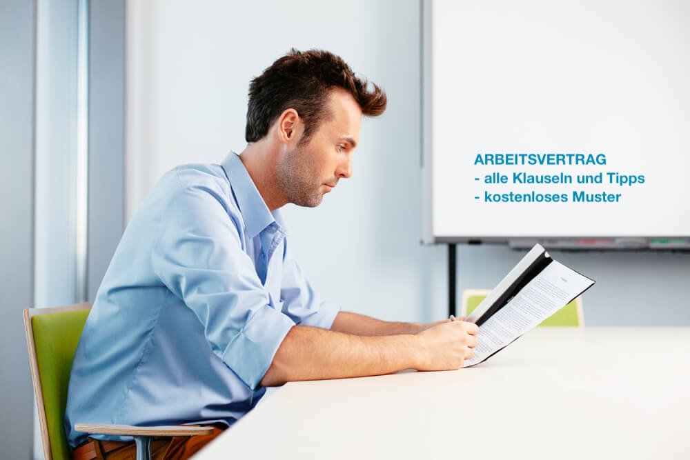 Arbeitsvertrag: Alle Klauseln, Tipps und kostenloses Muster