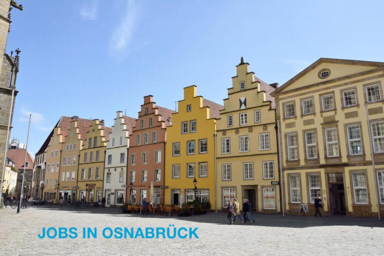 Jobs in Osnabrück: Aktuelle Stellenangebote im Osnabrücker Land