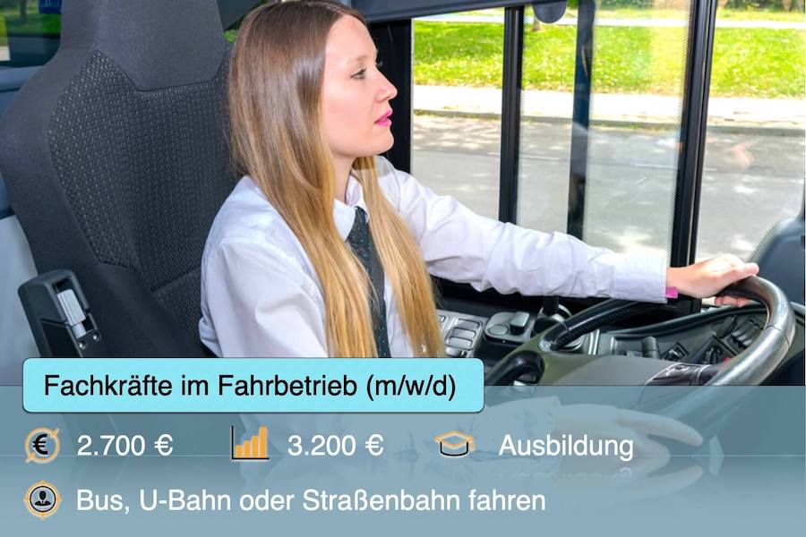 Fachkräfte im Fahrbetrieb