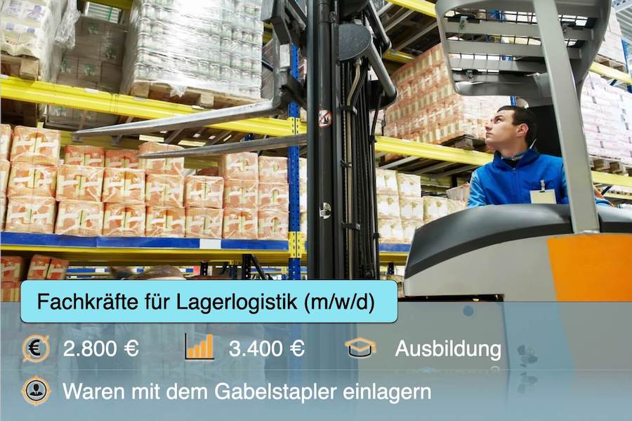 Fachkräfte für Lagerlogistik