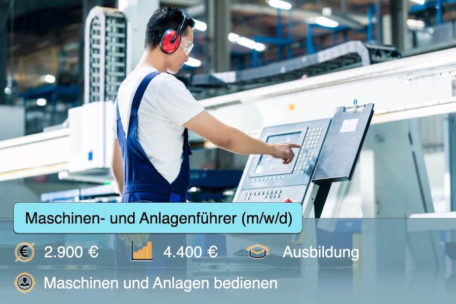 Maschinen und Anlagenführer