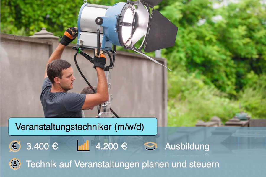 Veranstaltungstechniker